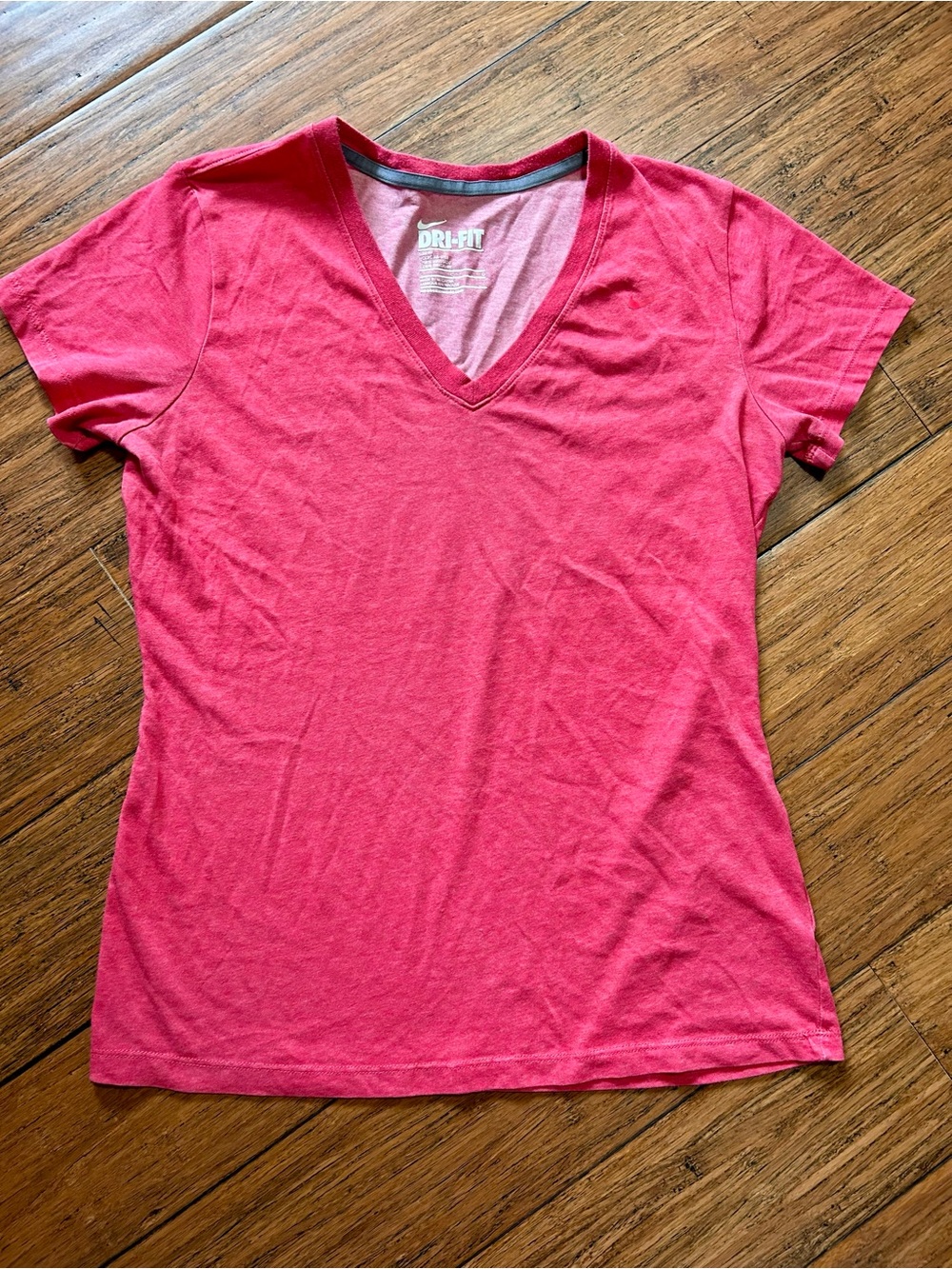 Nike Dri-Fit Pink Tee, Large